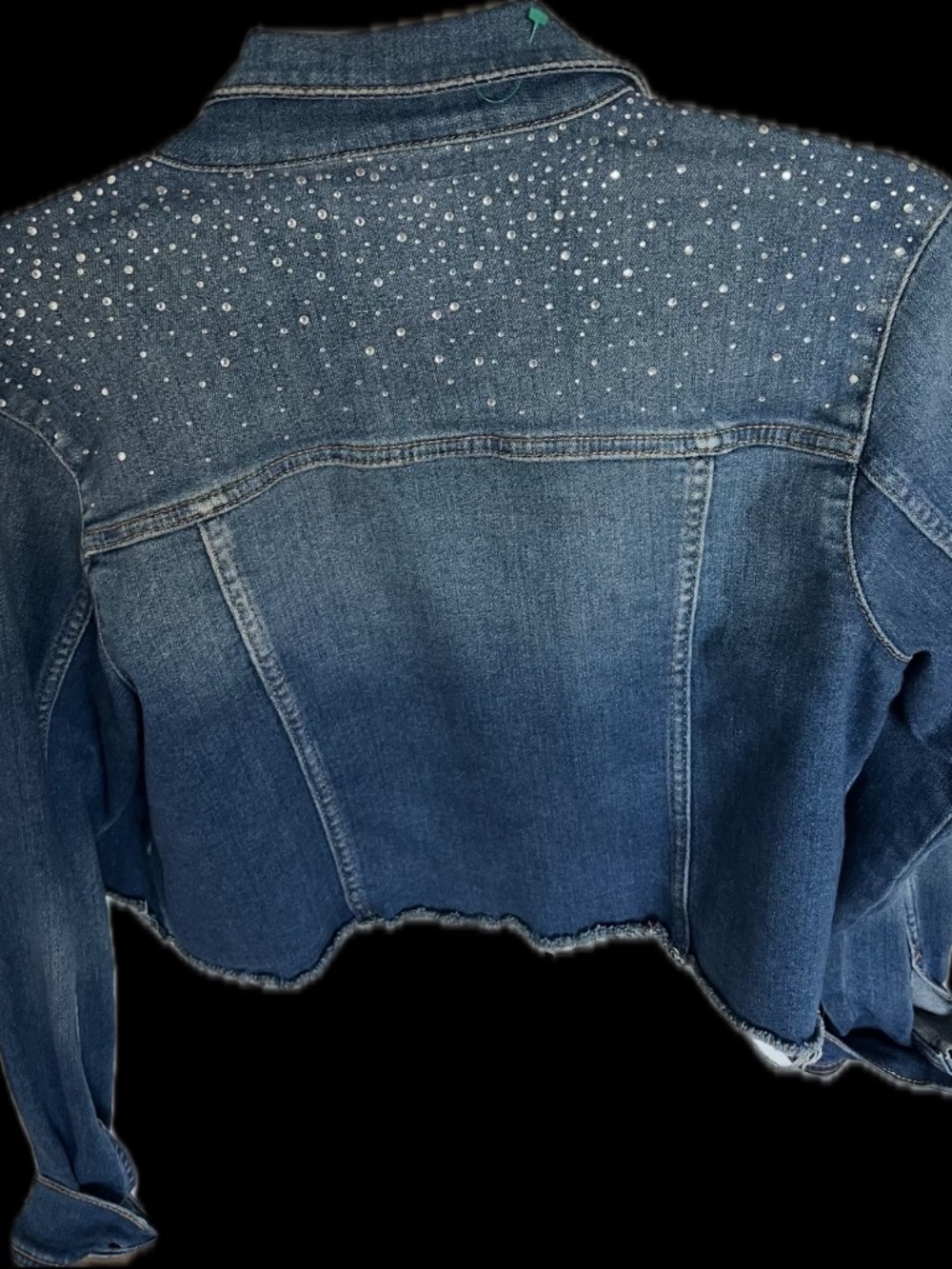 Cropped Jean jacket - Picture 2 of 2